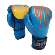 ボクシンググローブ 大人用 サンドバッグ トレーニング  格闘技 ブルー炎