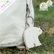 花形 バッグチャーム 帽子クリップ マグネット式 ハットクリップ クリップホルダー 旅行 小物