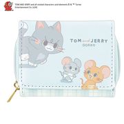 ■CRUX(クラックス)■　トムとジェリー　三つ折り財布　ミント