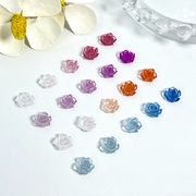お花 薔薇 ばら 山茶花 グラデーション 樹脂パーツ 立体的 ネイルパーツ ネイルアート ネイル用品