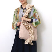 定番　人気商品【SMIRNASLI サミールナスリ】フリルワンショルダー バッグ