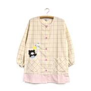 【即納】おてんばママスモック　レディースエプロン 保育士 介護士