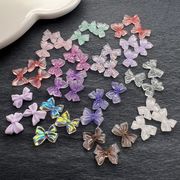 リボン りぼん 蝶々結び 透明感 グラデーション 樹脂パーツ 立体的 ネイルパーツ ネイルアート ネイル用品