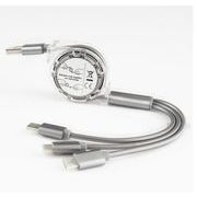 iPhone充電ケーブル Type-Cケーブル Micro USBケーブル 3in1充電ケーブル  急速充電ケーブル