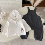 「2025」子供服★パーカー★サロペット★韓国風子供服★2色73cm～100cm