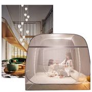 蚊帳 360度全面保護 フック式固定 省スペース収納 夏用快眠グッズ 蚊・虫よけ対策