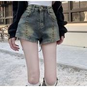 ボトムス ズボン パンツ デニム ジーンズ ショーツ ハイウェスト