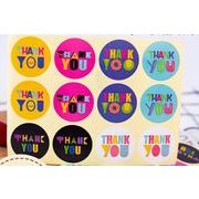 業務用品　thank you 粘着シール　包装資材　ステッカー