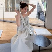2025年INS 秋新作  気質   おしゃれ　INS 新作   chic 韓国ファッション  キャミソール   ワンピース