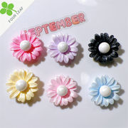 花 アクセサリーパーツ デコパーツ ペンダント ハンドメイド 貼り付けパーツ 手芸 DIY 可愛い