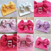 キッズ子供 和装小物 兵児帯 しわ帯 リボン型作り帯 結び帯 簡単に 袋帯 お花 花見 着物 成人式 華やかな