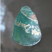 ローマングラス　ペンダントトップ　（通し穴あり）