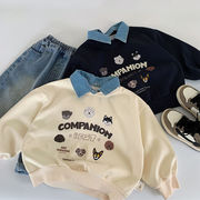 2025秋※MAI☆カートゥーンプリント スウェットトップス 男女兼用