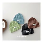 子供帽子　キッズニット帽　ビーニー　韓国キッズハット