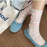 靴下 ソックス  フットカバー  ハイソックス  レース