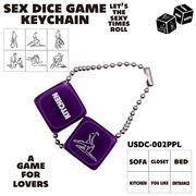 セクシー ダイス ゲーム  キーチェーン　アダルトでロックなキーチェーン　バイカー　アメリカン雑貨