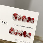 新作 ハンドメイドのつけ爪・ネイルステッカー・ネイルチップ ネイルパーツ DIY素材