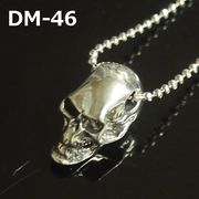 メンズネックレス　ゴシックスカルネックレス　ＳＶ風