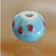 インド製 セラミックビーズ　ペンダントトップ