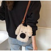 ショルダーバッグ 斜めがけ サコッシュ ぬいぐるみ 鞄 ファブリック