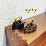 アイロン  ドールハウス   撮影道具   モデル   ミニチュア   オーナメント   置物   模型  3色