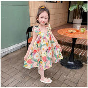 2025★夏新作★韓国風子供服★ワンピース★7～17