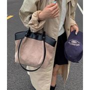 2025年秋冬 ヴィンテージ風 大容量ショルダートート