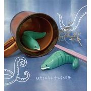 まりん箸置き　ウツボ　//お土産　アニマル　動物　インテリア　ギフト