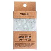 ベロス カラー画鋲 透明 V03360 DF-158C 20本 クリア