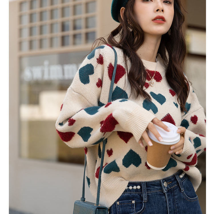 2025新作 秋冬 ニットセーター 低身長 着痩せ レディース  ファッション オールマッチ 厚手