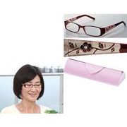 花柄彫刻シニアグラス