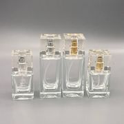 香水瓶 30ml/50ml クリスタル調 ガラス製 詰め替え用 携帯用 化粧品スプレーボトル
