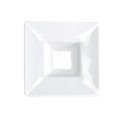 白磁プリムプレートS 白系 洋食器 角型プレート 日本製 美濃焼 おしゃれ