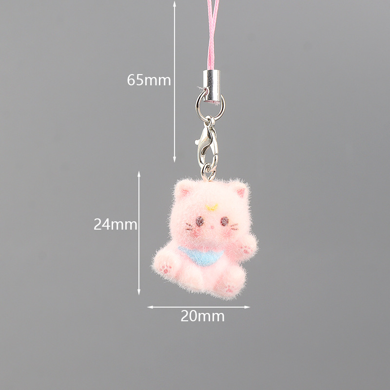新品 キーホルダー バッグチャーム ストラップ スマホ ペンダント フ