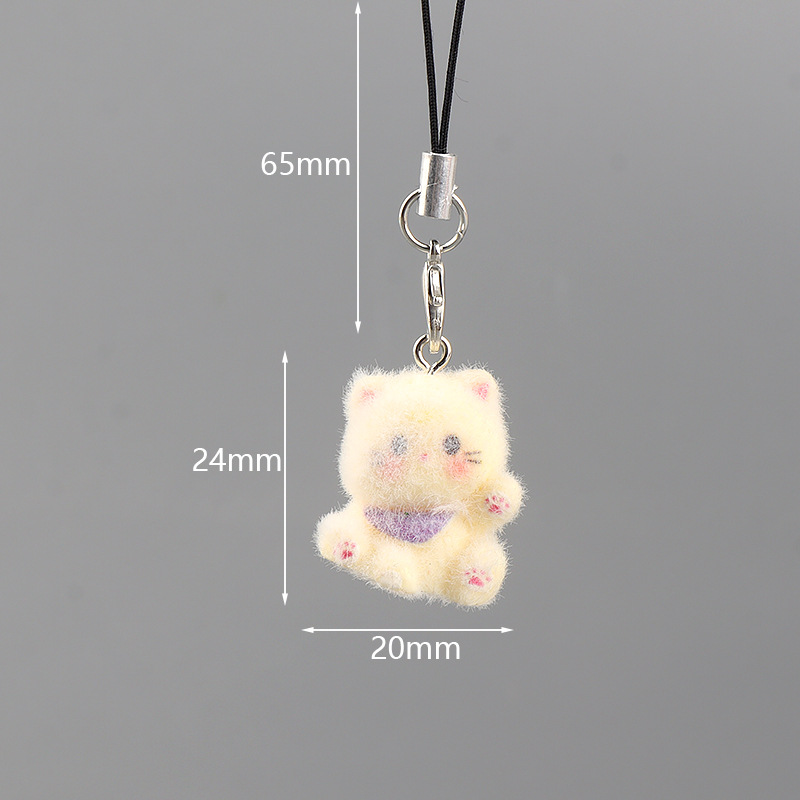 新品 キーホルダー バッグチャーム ストラップ スマホ ペンダント フ