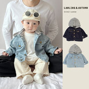 「2025」子供服★トップス★デニムコート★韓国風子供服★2色73cm～110cm