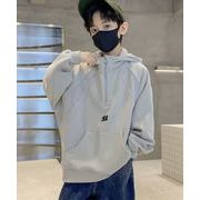 秋冬新作  子供パーカー帽子付き  キッズ上着　トップス長袖カジュアル　大人気韓国風130ｃｍ～170ｃｍ