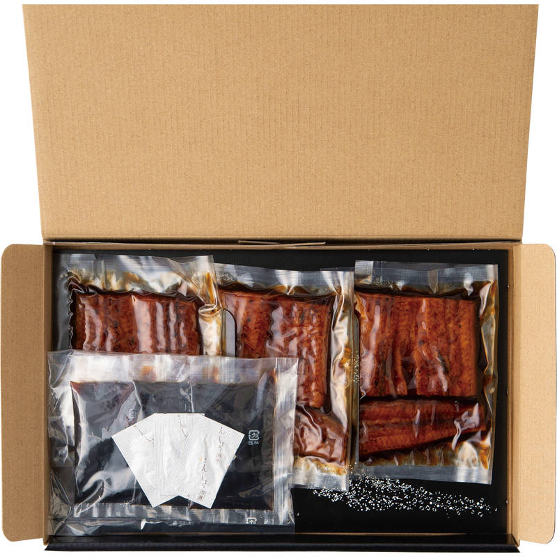 京料理六盛 国産うなぎの蒲焼セット RM-60U3F【直送品】送料無料