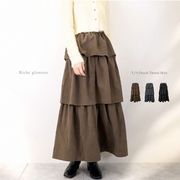 【2025新作】T/Nピーチ　ティアード　スカート(32986)