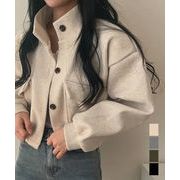 【日本倉庫即納】 ショート丈ジャケット レディース 無地