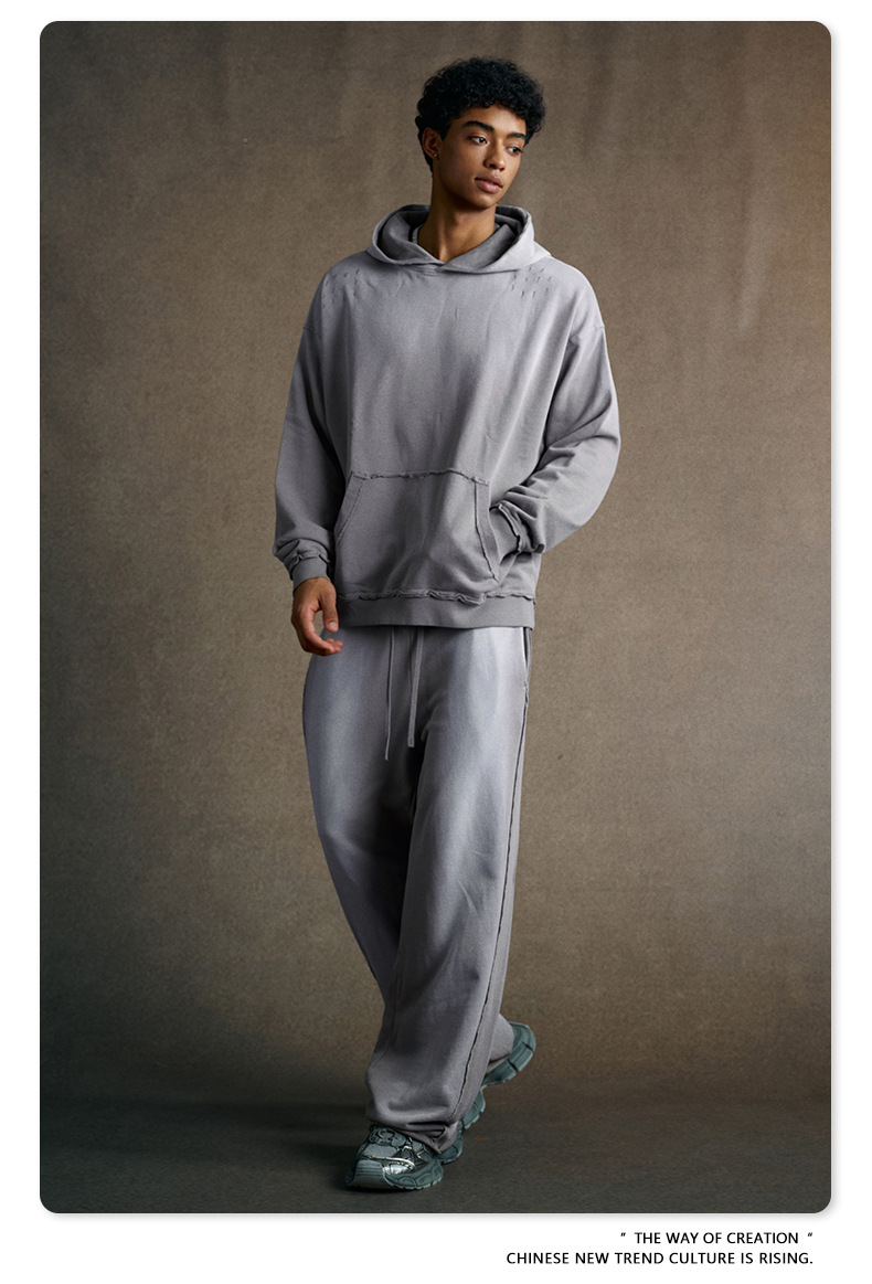 PQ0034 2025秋新作 アメリカン ストリート パーカー スウェット