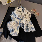 レディース マフラー ひざ掛け 肩掛け　秋冬 おしゃれ ショール ロング スカーフ 大判ストール  4色