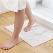 スーパー珪藻土バスマット！ ”なのらぼ”足快バスマット レギュラー リバーシブル