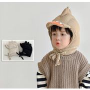 秋冬キッズ 子供用 帽子 キャップ   防寒  耳カバー