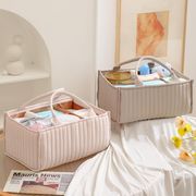 収納バッグ　オムツ　ベビー用品収納　小物収納　多用途　韓国バッグ