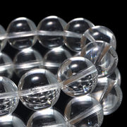 ブレス　天然水晶＜ブラジル産＞　AAA＋ランク　山梨研磨　丸　約16mm