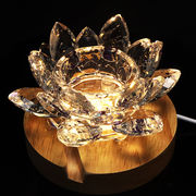 【現品限り】インテリア照明　LEDランプ　オレンジ　大サイズ　切り込み有り