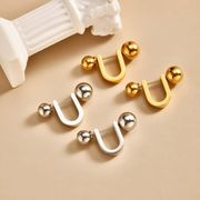 ピアス ステンレス製　イヤーカフ アクセサリー イヤリング 金属アレルギー対応「高品質」2025