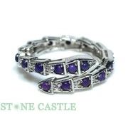 ☆一点物☆【リング】スギライト (6A) デザインリング No.02