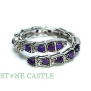 ☆一点物☆【リング】スギライト (6A) デザインリング No.05